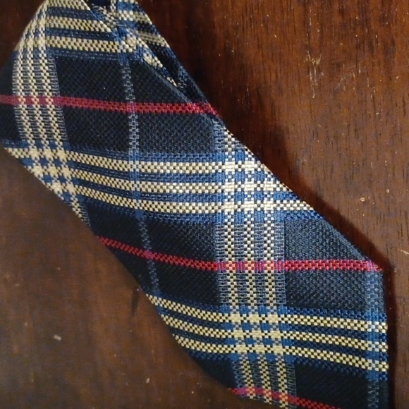 TOMMY HILFIGER Premium Plaid Necktie - Picture 1 of 5